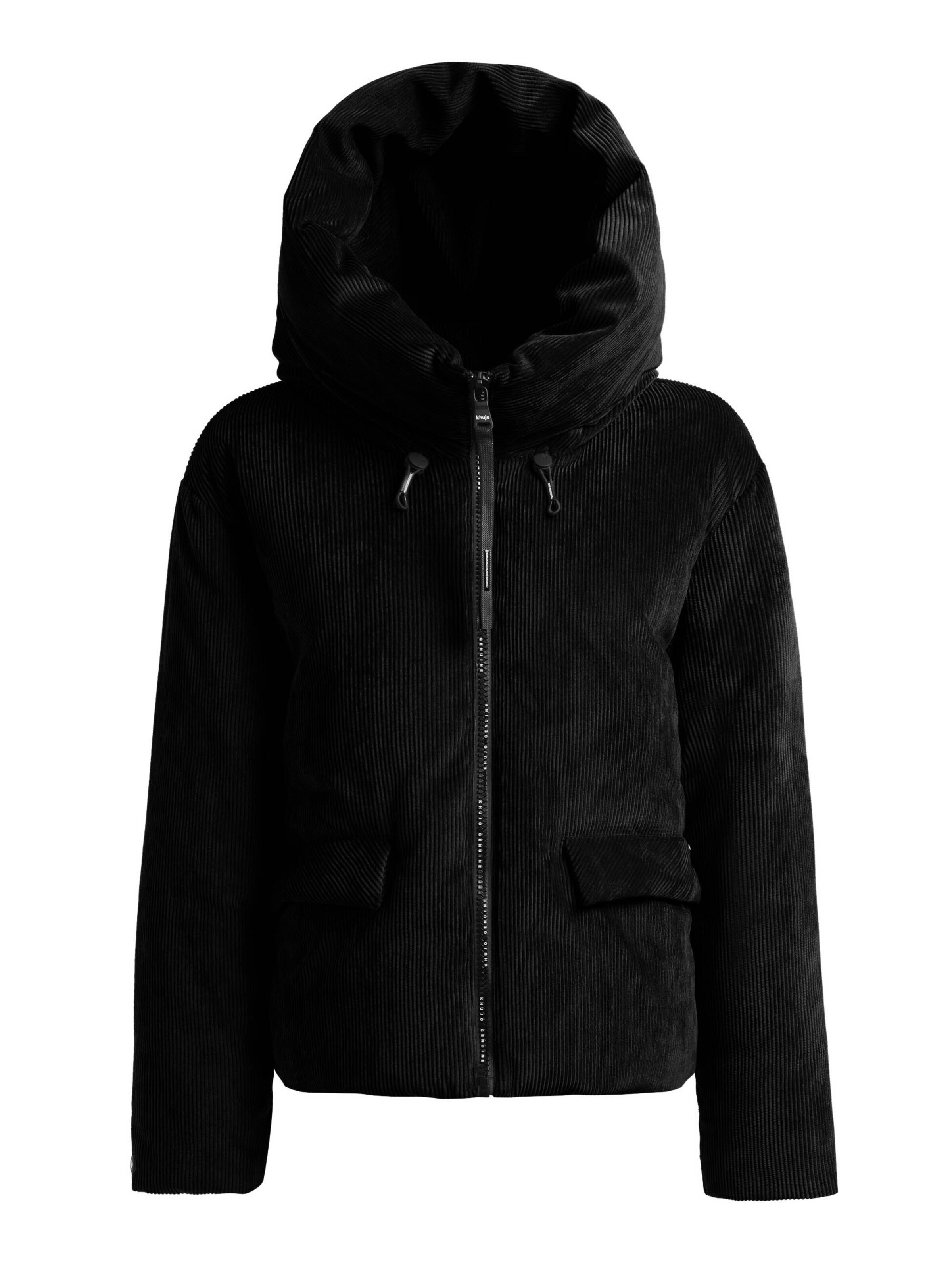 khujo - Casaco de inverno 'Zosia' em preto: frente