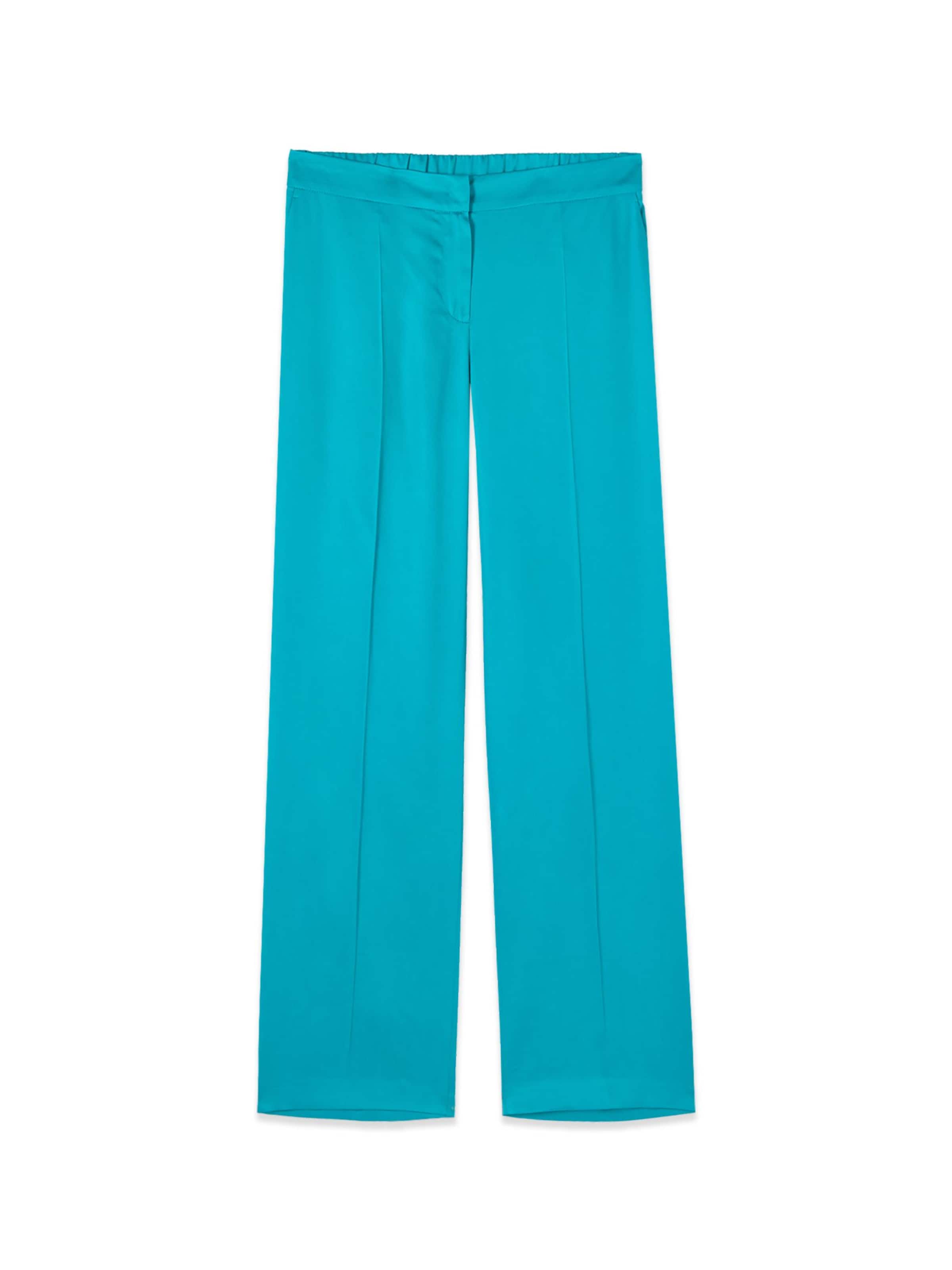 Regular Pantalon oltre en bleu : devant