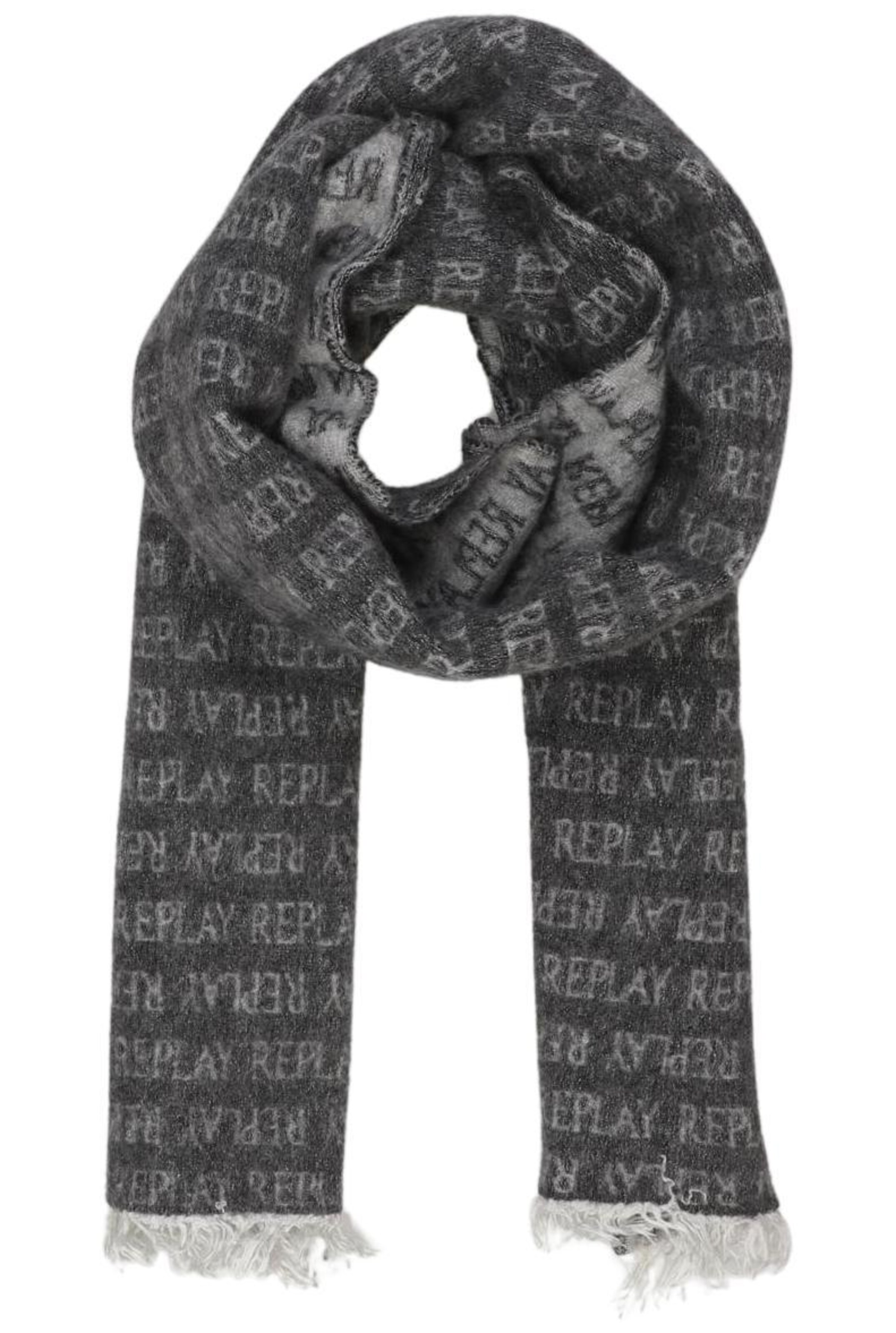 REPLAY Scarf & Wrap in One size in Grey: front