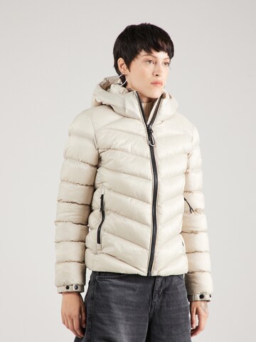 Superdry - Casaco de inverno 'Fuji' em bege: frente