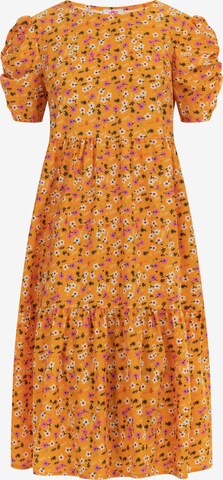 MYMO Summer Dress in Orange: front