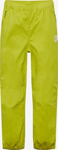 MAMMUT Outdoor Pants in Yellow: front
