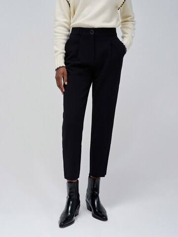 Salsa Jeans Slimfit Chino in Zwart: voorkant