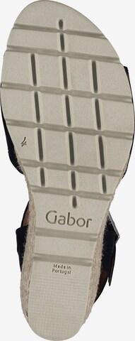 GABOR Sandals in Black