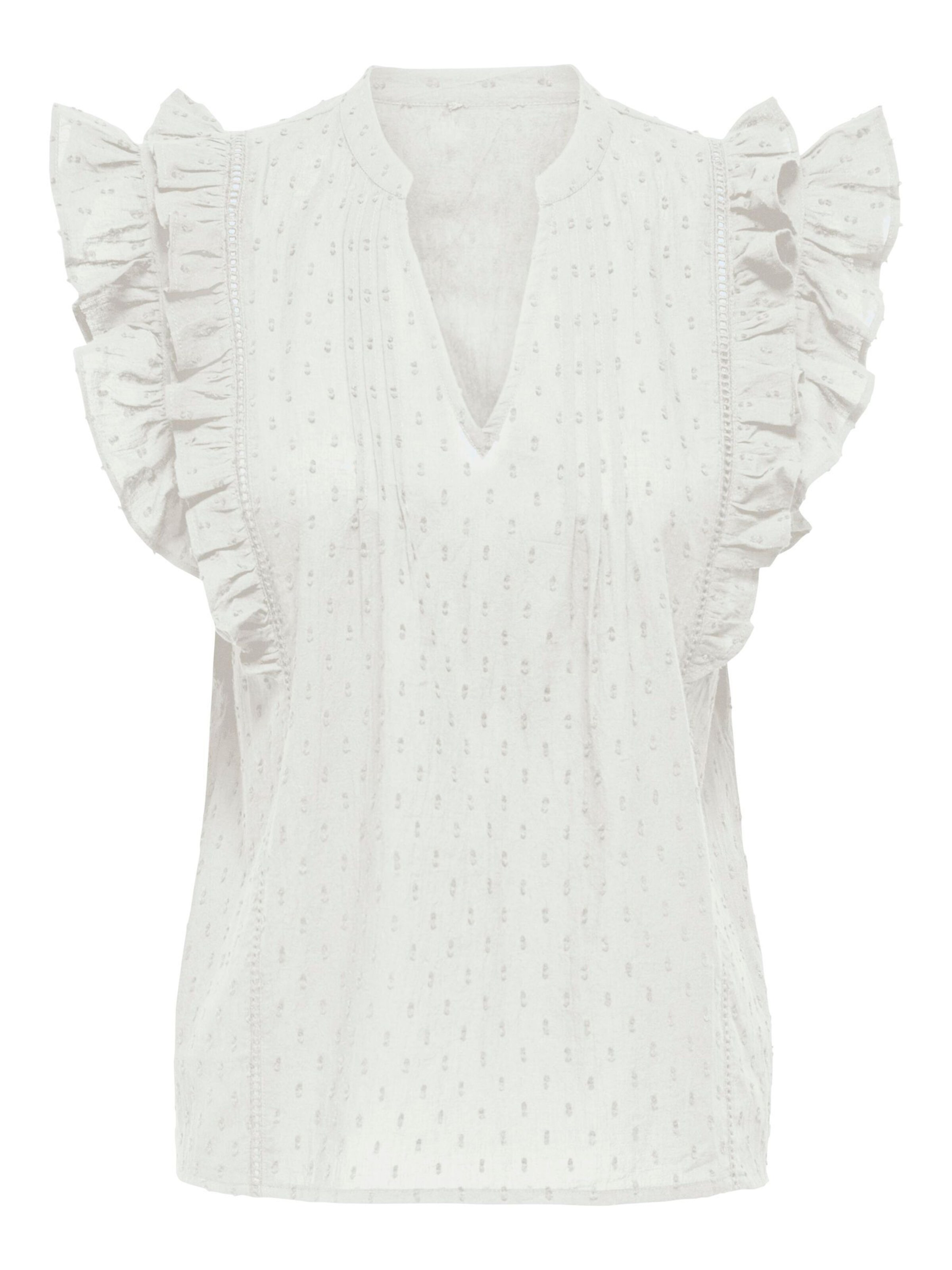 ONLY Bluse 'ONLRAINA' in Weiß: Vorderseite