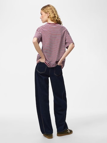 PIECES Shirts 'PCSadie' i rød