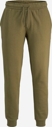 JACK & JONES Tapered Pants 'Gordon' in Green: front