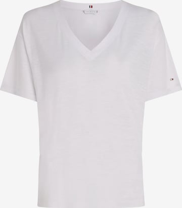 T-shirt TOMMY HILFIGER en blanc : devant