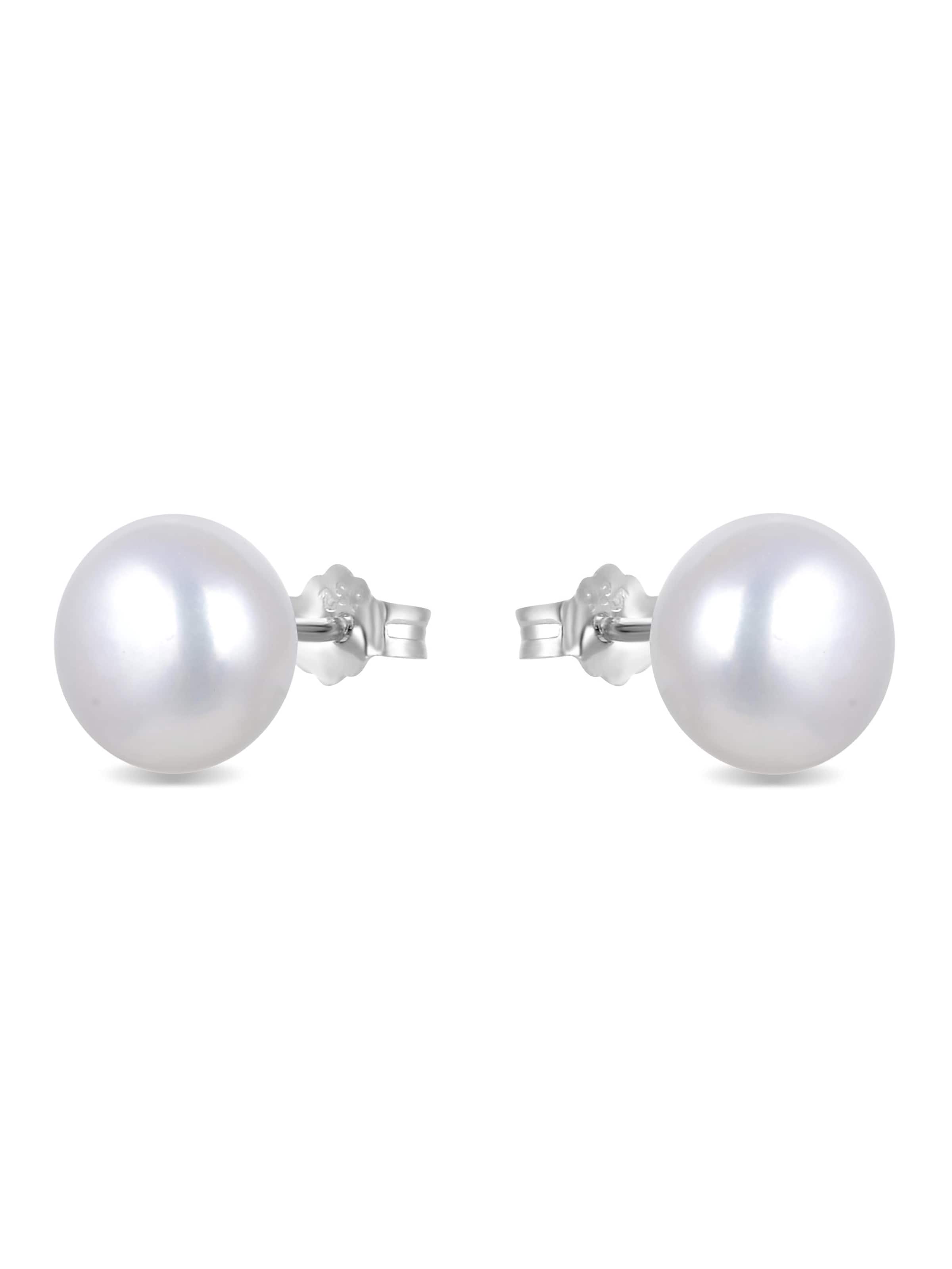 Luxenter Øreringe 'Essential' i hvid