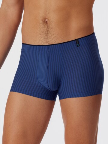 Boxers ' Long Life Soft ' SCHIESSER en bleu : devant