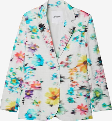 Desigual - Blazer 'Ame Julia' en blanco: frente