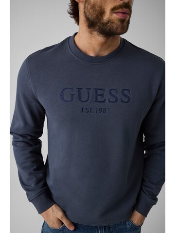 GUESS Sweatshirt in Blau: Vorderseite