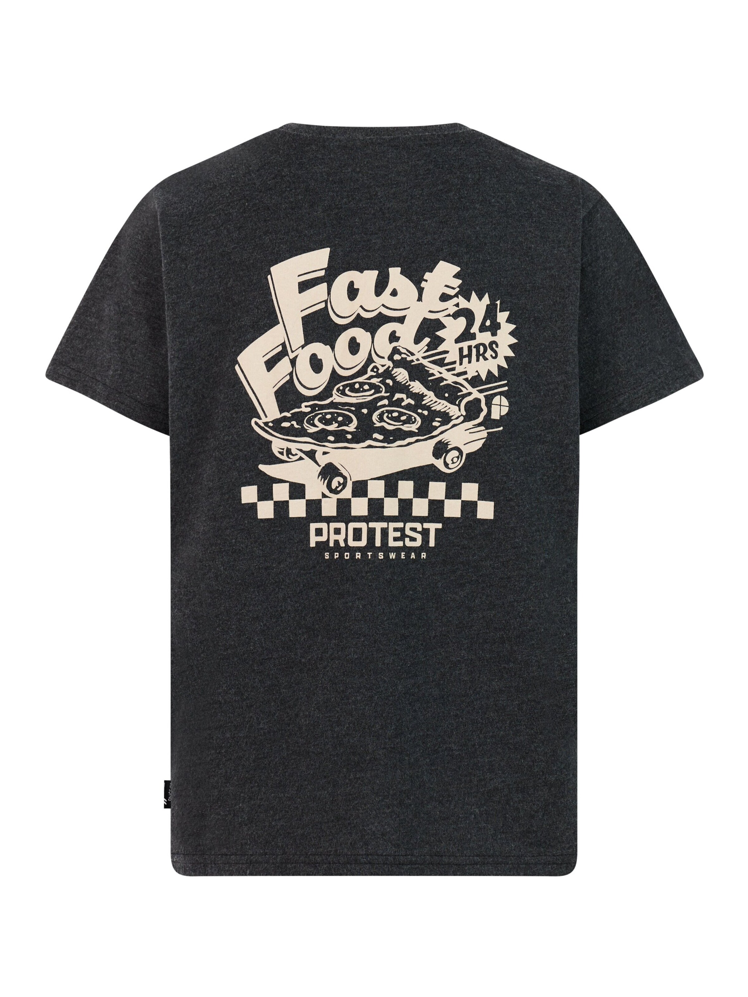 PROTEST Shirt 'PRTAldos JR' in Schwarz