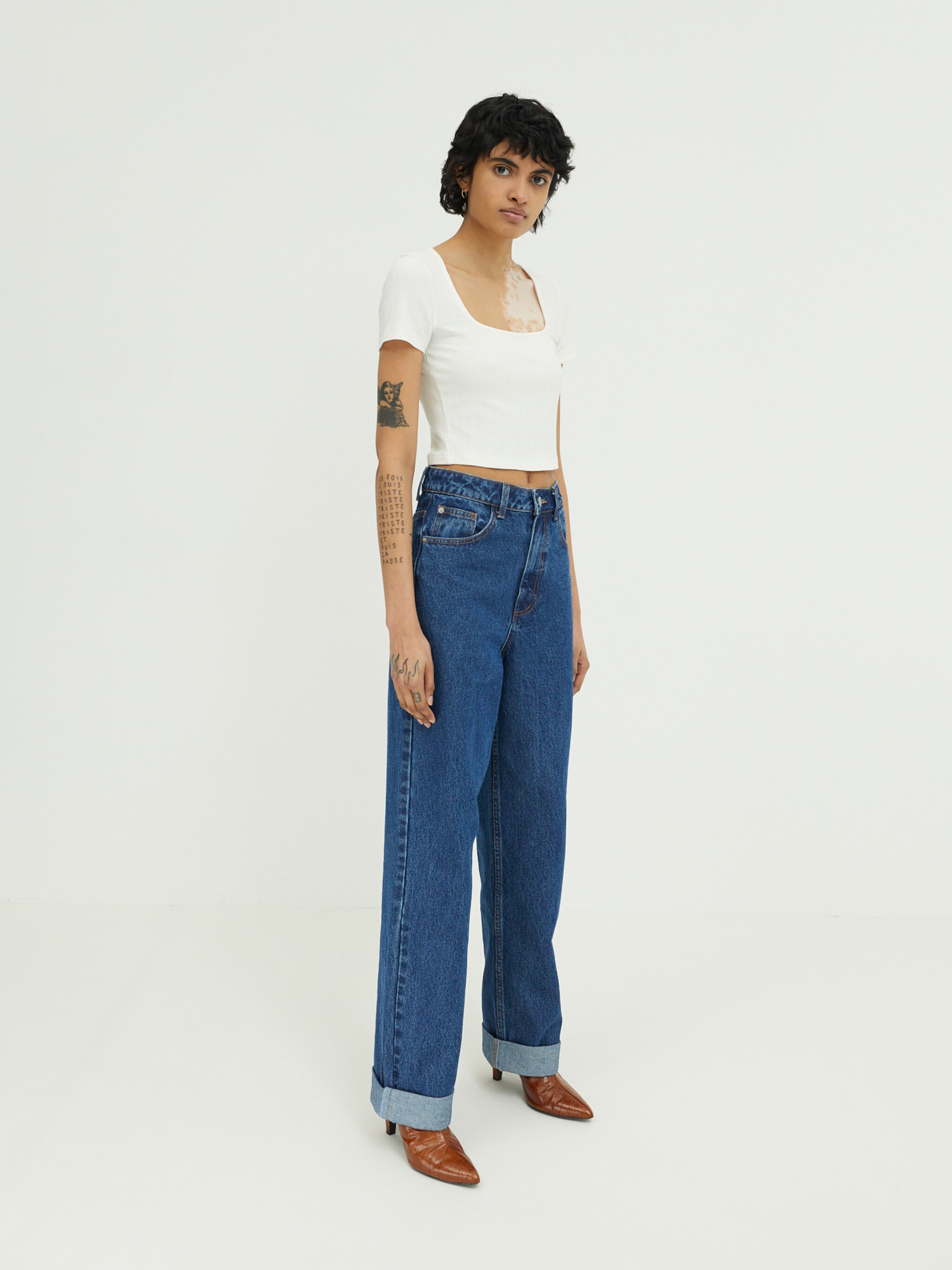 EDITED Producten Shirt 'Sarai' Wit