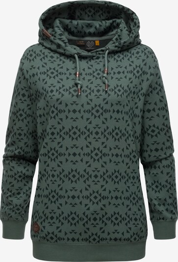 Ragwear Sweatshirt 'Cinda' em verde / preto, Vista do produto