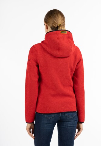 Schmuddelwedda Fleece jacket in Red