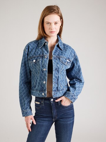 Calvin Klein Jeans Övergångsjacka '90s' i blå: framsida