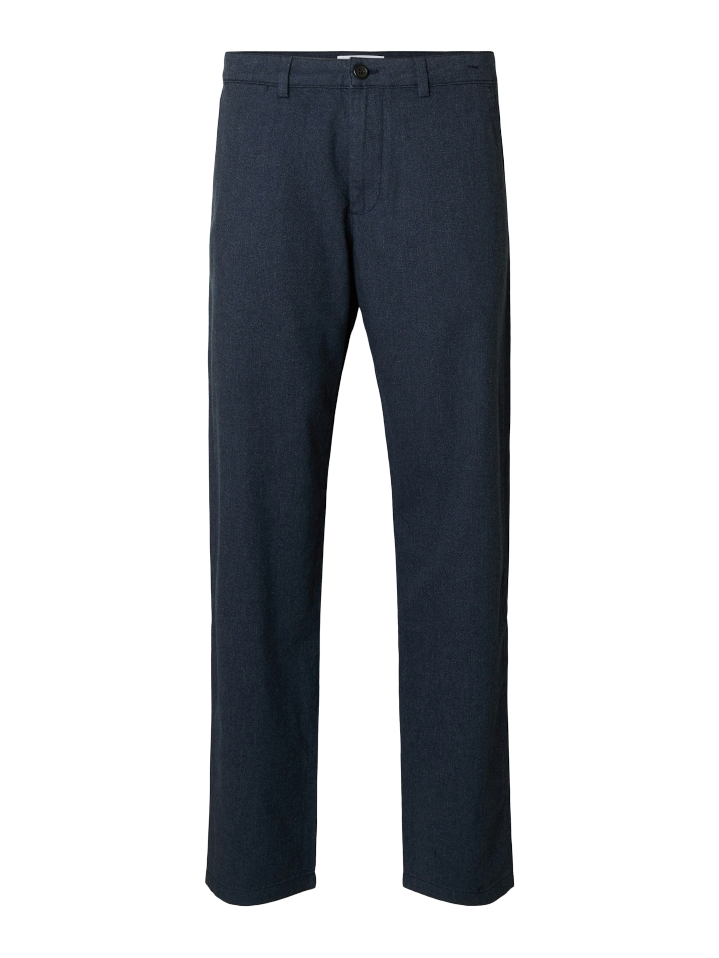 SELECTED Regular Pants 'SLH196-MILES' in Blue: front