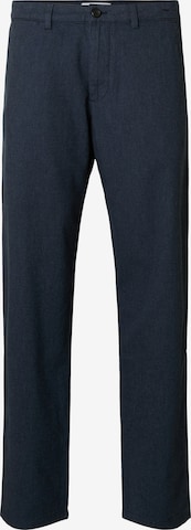 SELECTED - Pantalón 'SLH196-MILES' en azul: frente