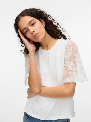 VERO MODA Shirt 'VMNina' in Wit
