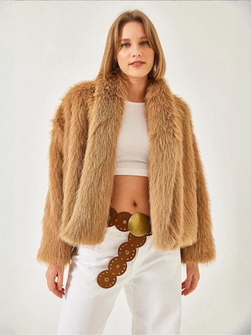 Bianco Lucci - Casaco meia-estação em castanho