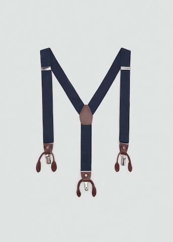 MANGO MAN Suspenders in Blue