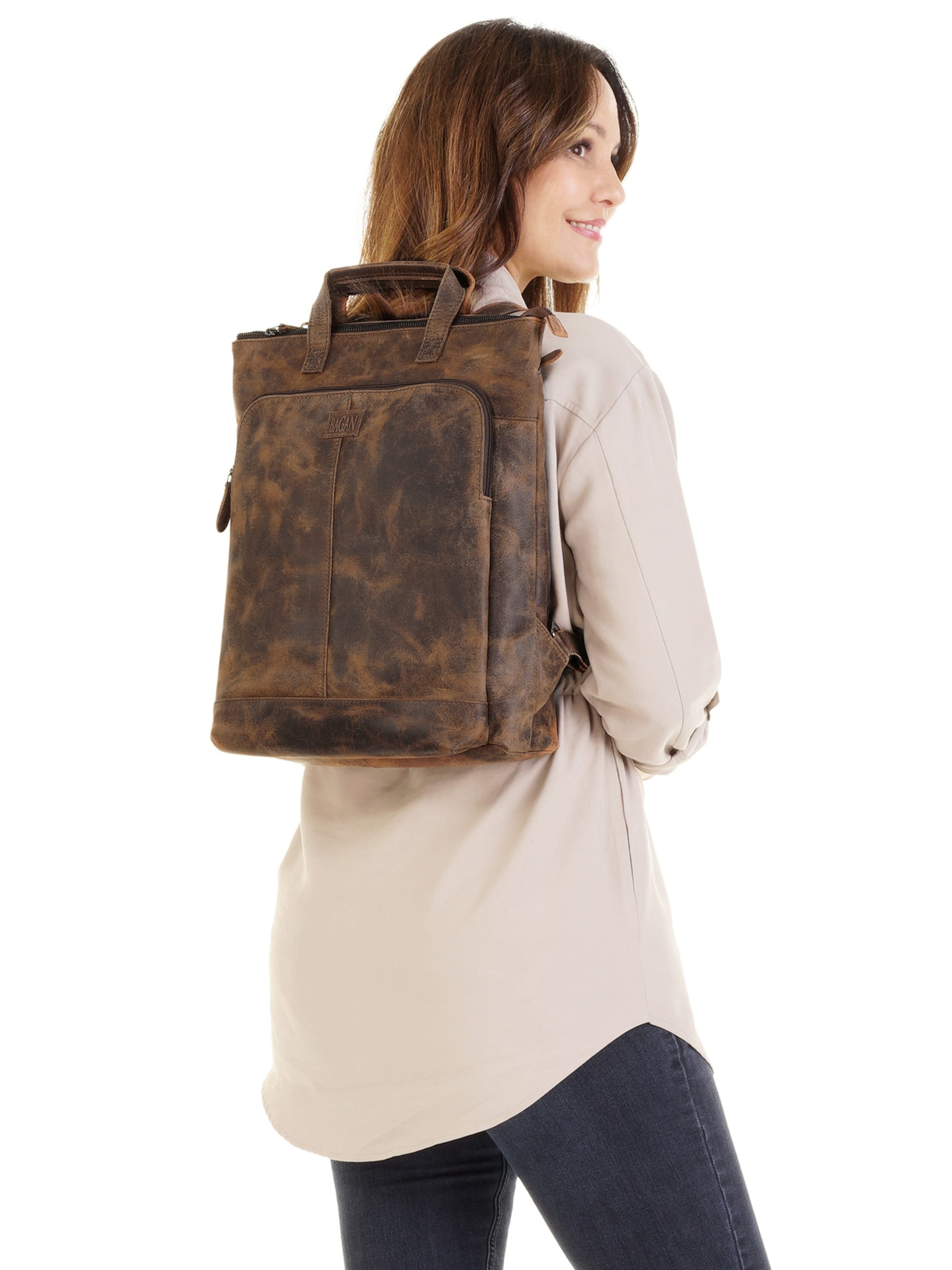 Bagan Backpack in Brown