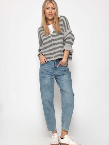 SASSYCLASSY Strickjacke‌‌ in Grau