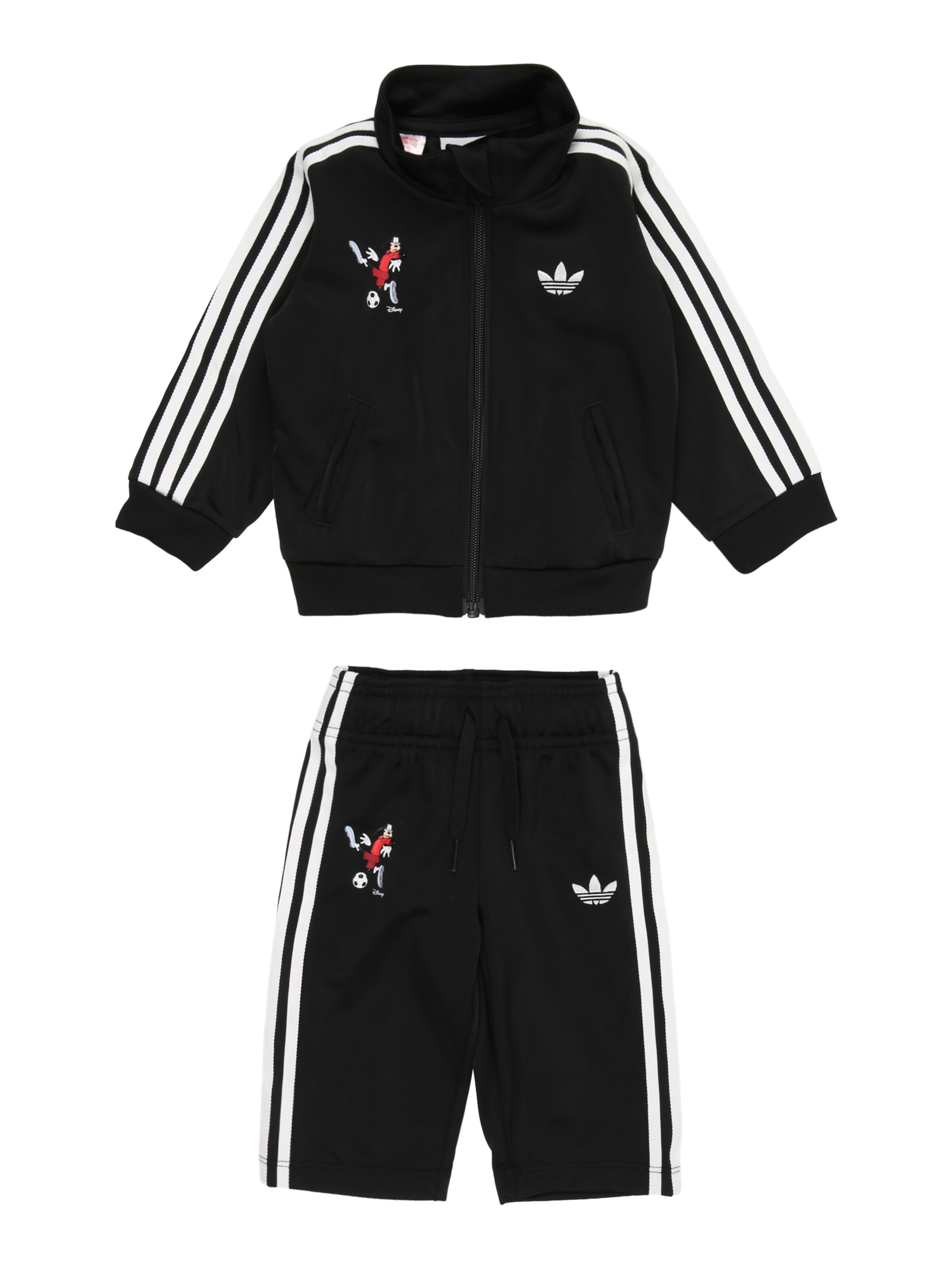 melns ADIDAS ORIGINALS Treniņtērps 'FIREBIRD': no priekšpuses