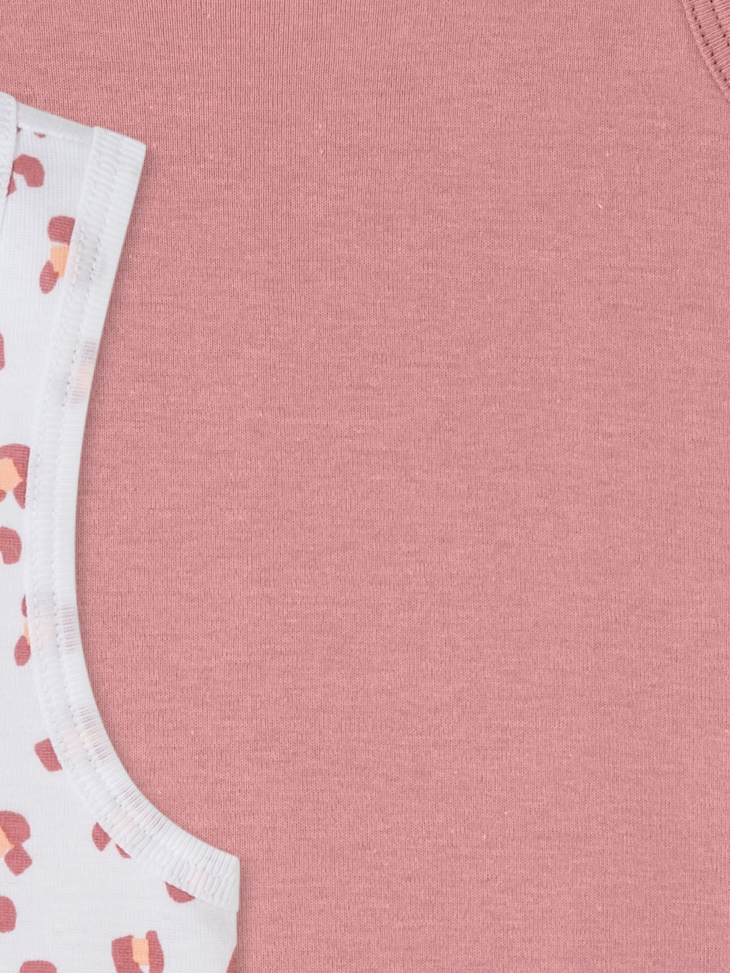 SCHIESSER Undershirt ' Fine Rib ' in Pink