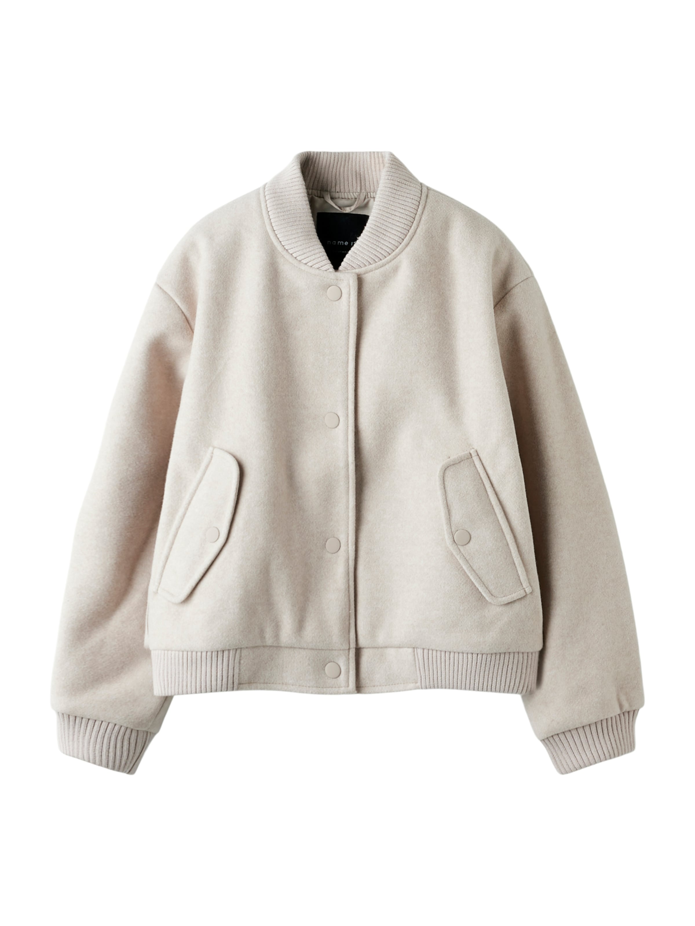 Veste mi-saison 'NKFMYRA' NAME IT en beige : devant