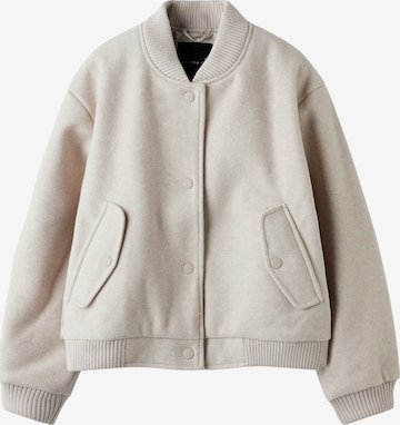 NAME IT Välikausitakki 'NKFMYRA' värissä beige: etupuoli