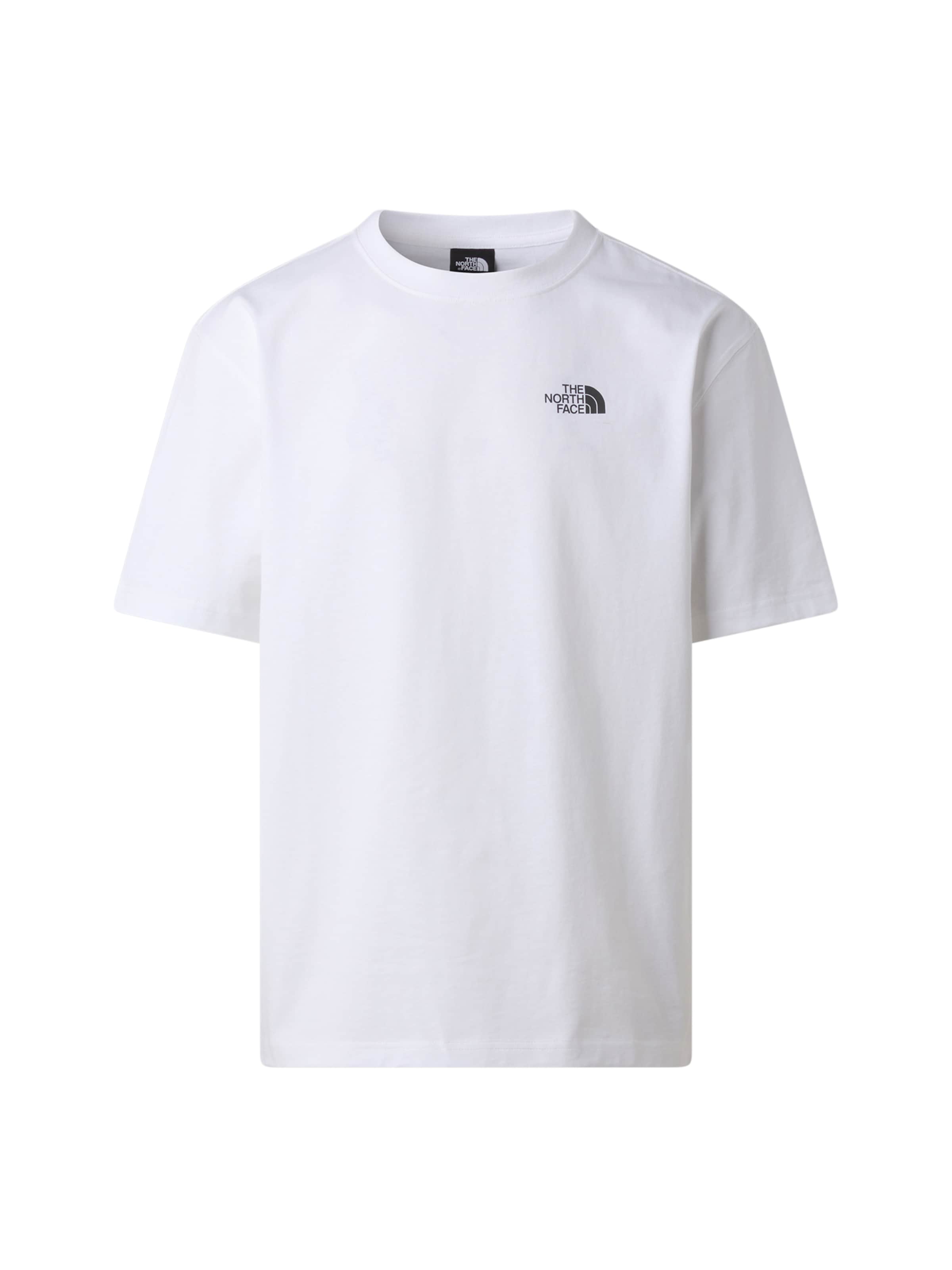 THE NORTH FACE - Camisa 'Adventure' em branco: frente