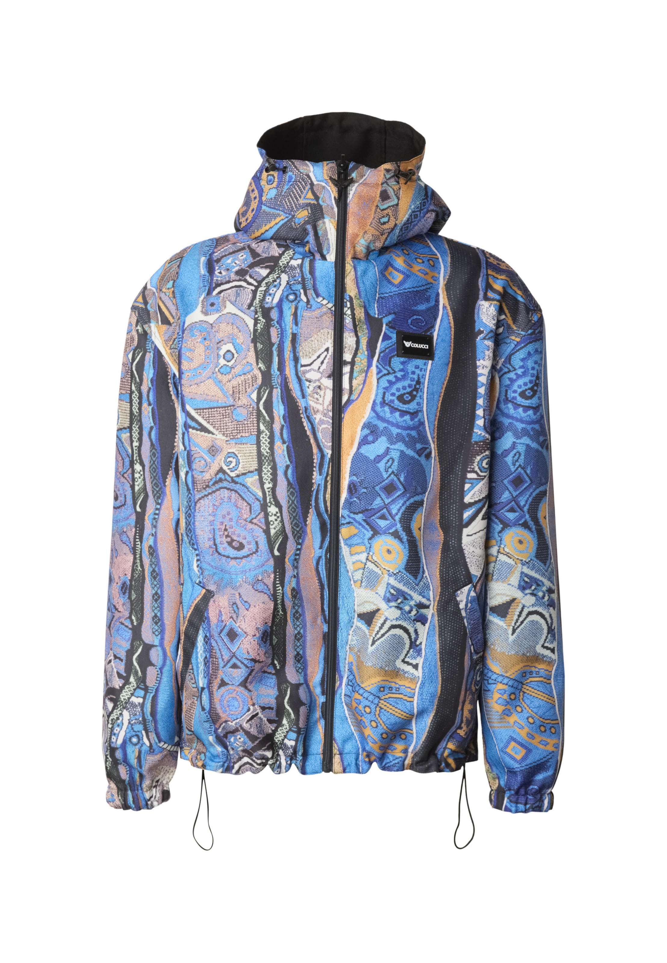 Colucci Přechodná bunda – modrá: přední strana