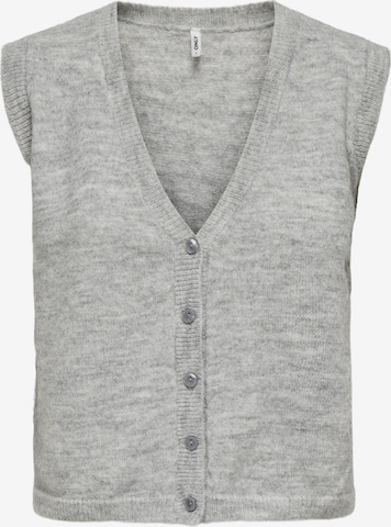 Gilet 'ONLHELGA' ONLY en gris : devant