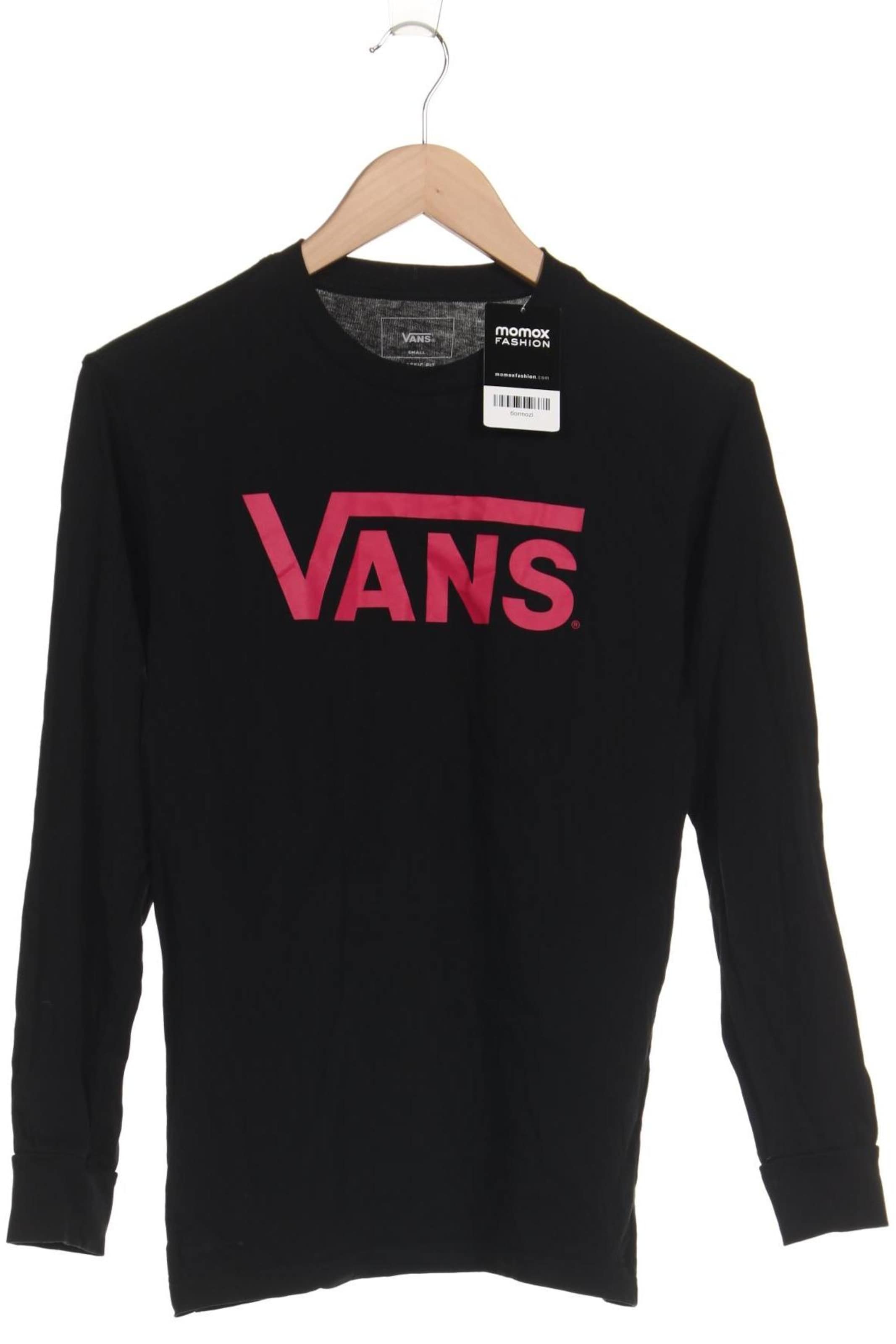 VANS Langarmshirt S in Schwarz: Vorderseite