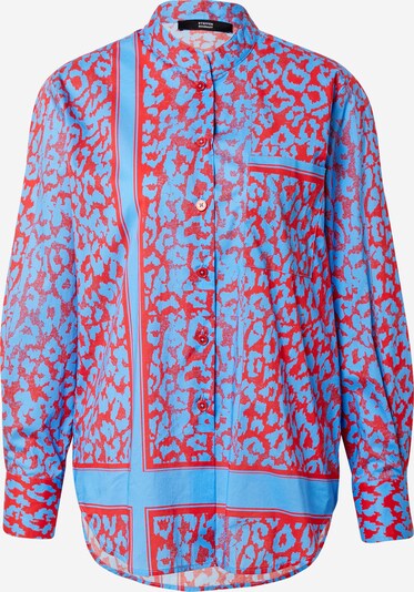 STEFFEN SCHRAUT Bluse 'Loulou' in hellblau / rot, Produktansicht