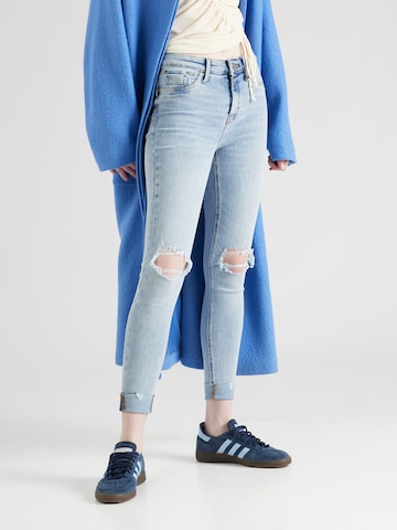 River Island Skinny Jeans 'MOLLY' in Blauw: voorkant