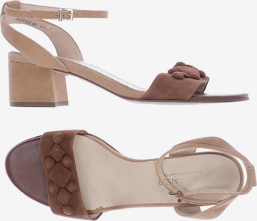 PETER KAISER Sandals & High-Heeled Sandals in 39,5 in Brown: front