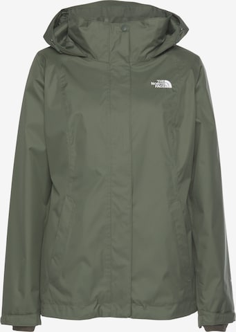 THE NORTH FACE Outdoorjas 'Evolve II' in Groen: voorkant