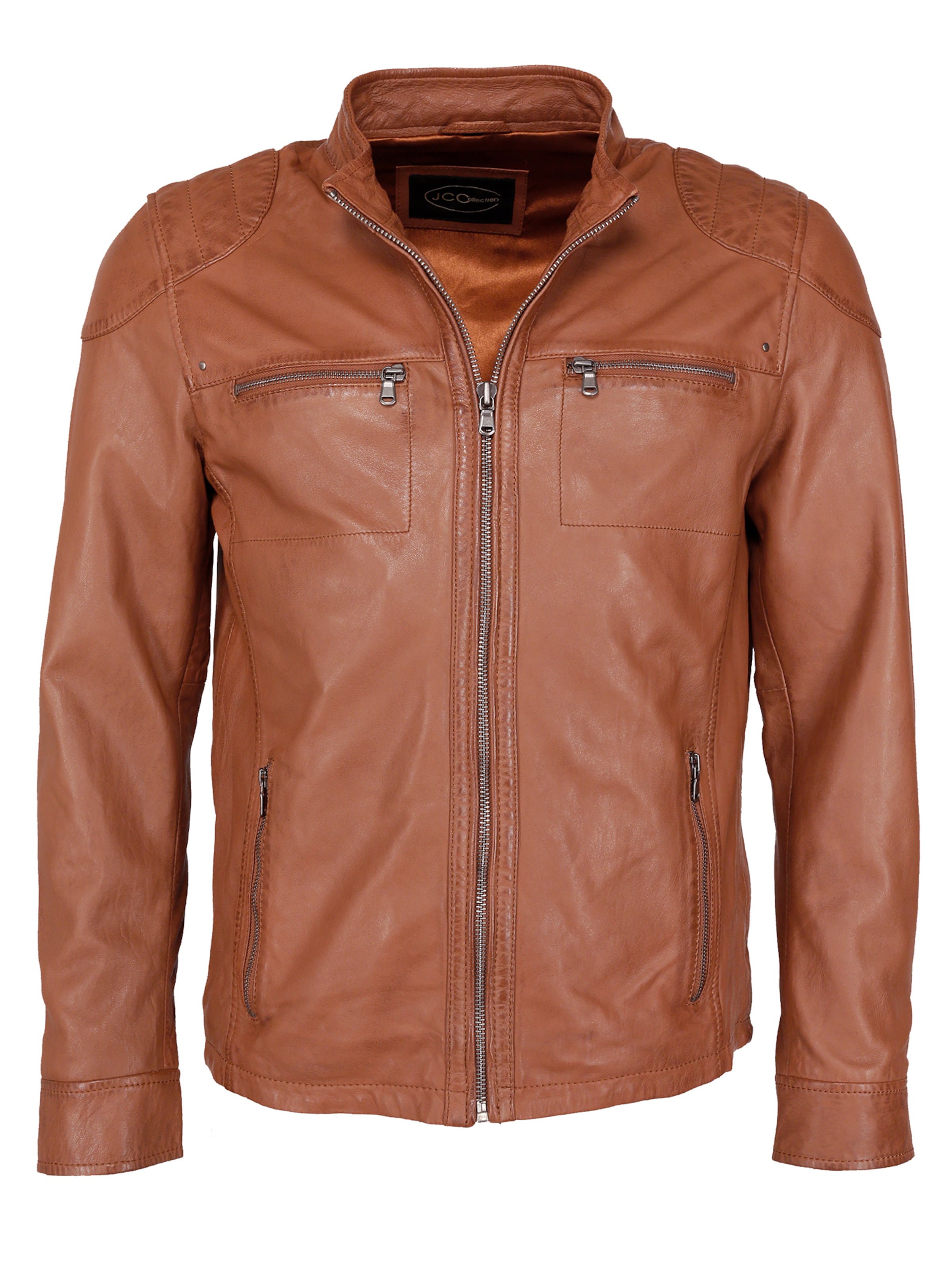 JCC Tussenjas in Bruin: voorkant