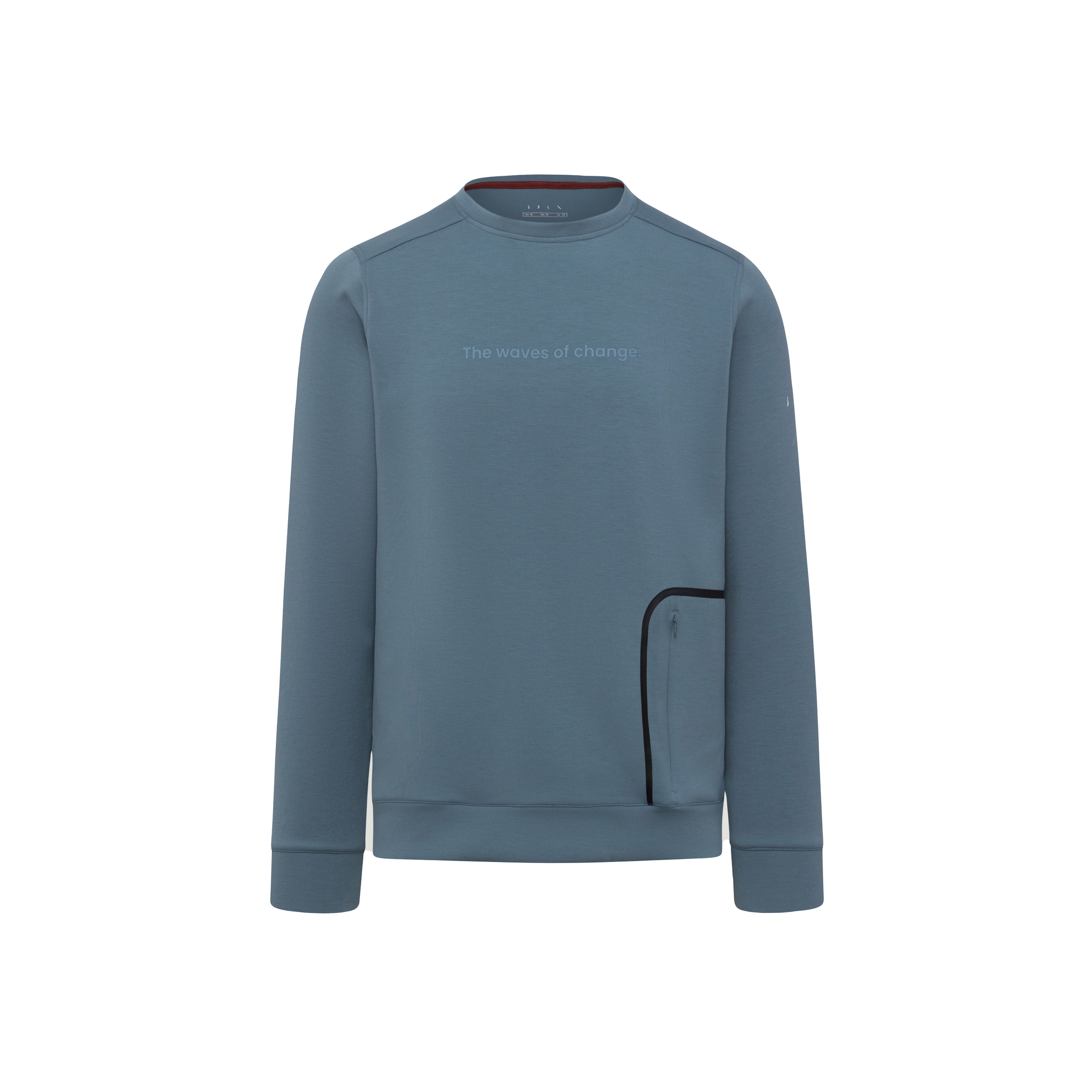 Born Living Yoga Sports sweatshirt 'Yangtse' in Blue: front