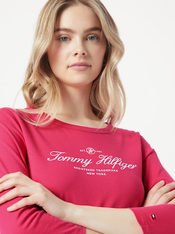 TOMMY HILFIGER Μπλουζάκι σε ροζ