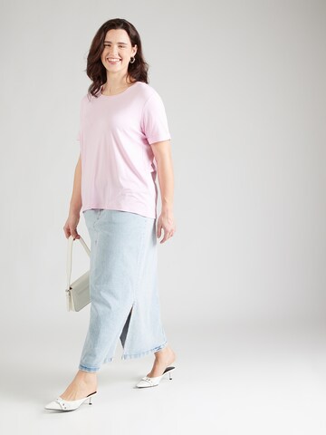 T-shirt 'CARMOSTER' ONLY Carmakoma en violet