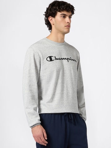 Champion Sweatshirt in Grau: Vorderseite