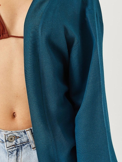 Kimono Bianco Lucci di colore petrolio, Visualizzazione prodotti