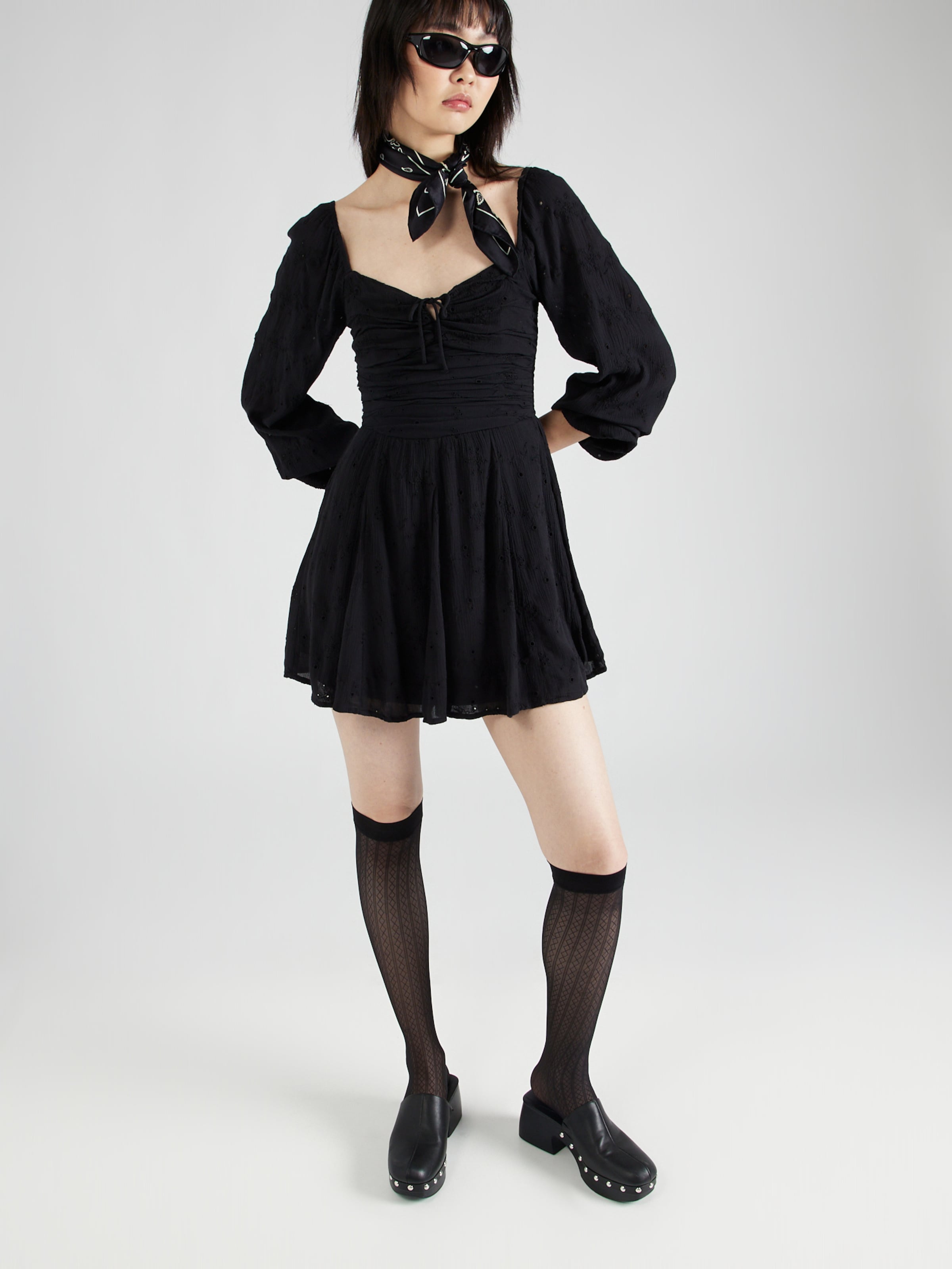 Hollister black lace dress 2025