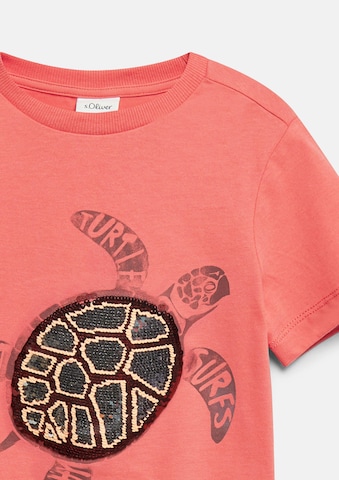 T-Shirt s.Oliver en rouge