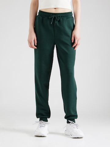 Effilé Pantalon de sport ONLY PLAY en vert : devant