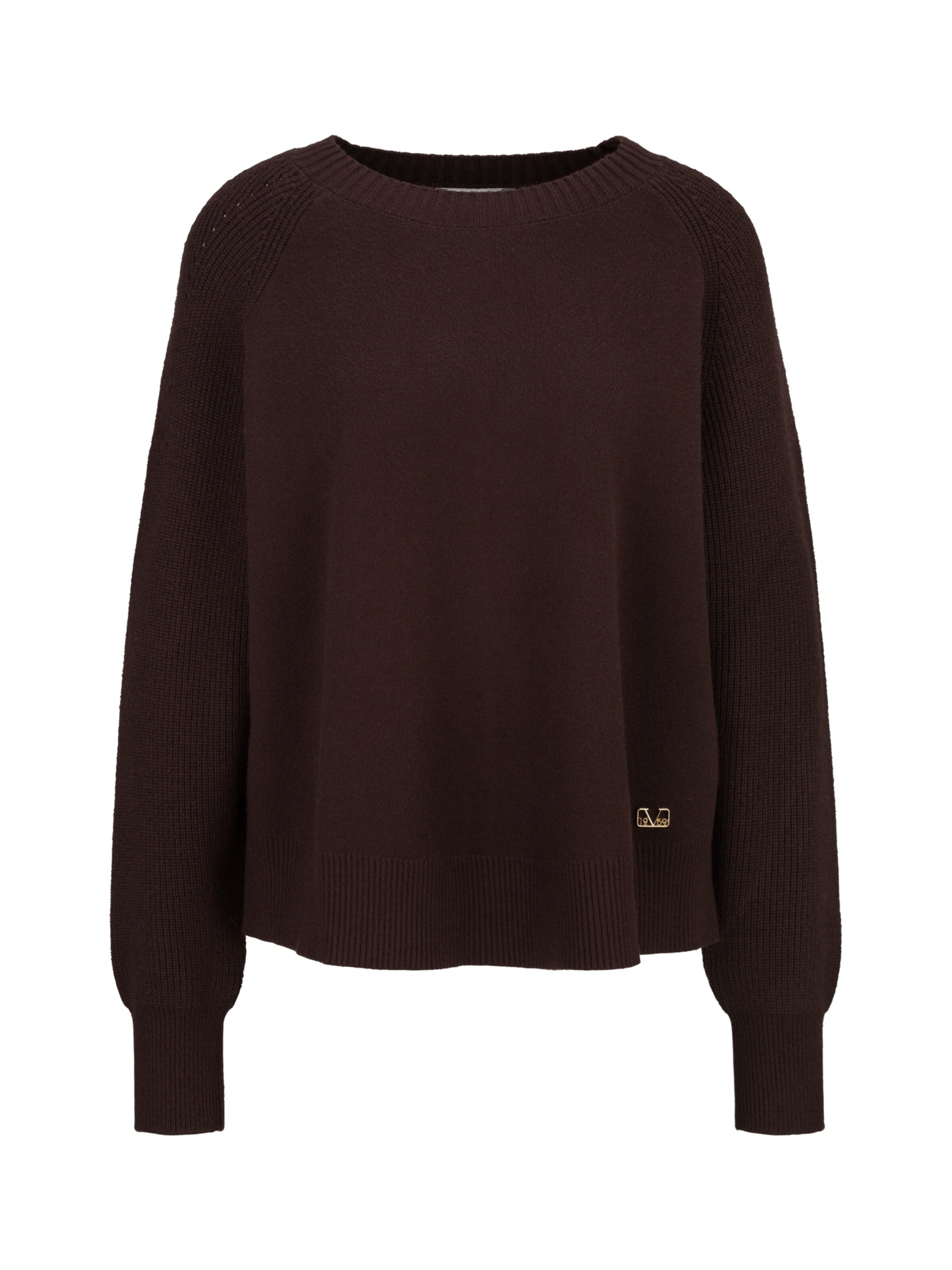 19V69 ITALIA Pullover in L in braun, Produktansicht